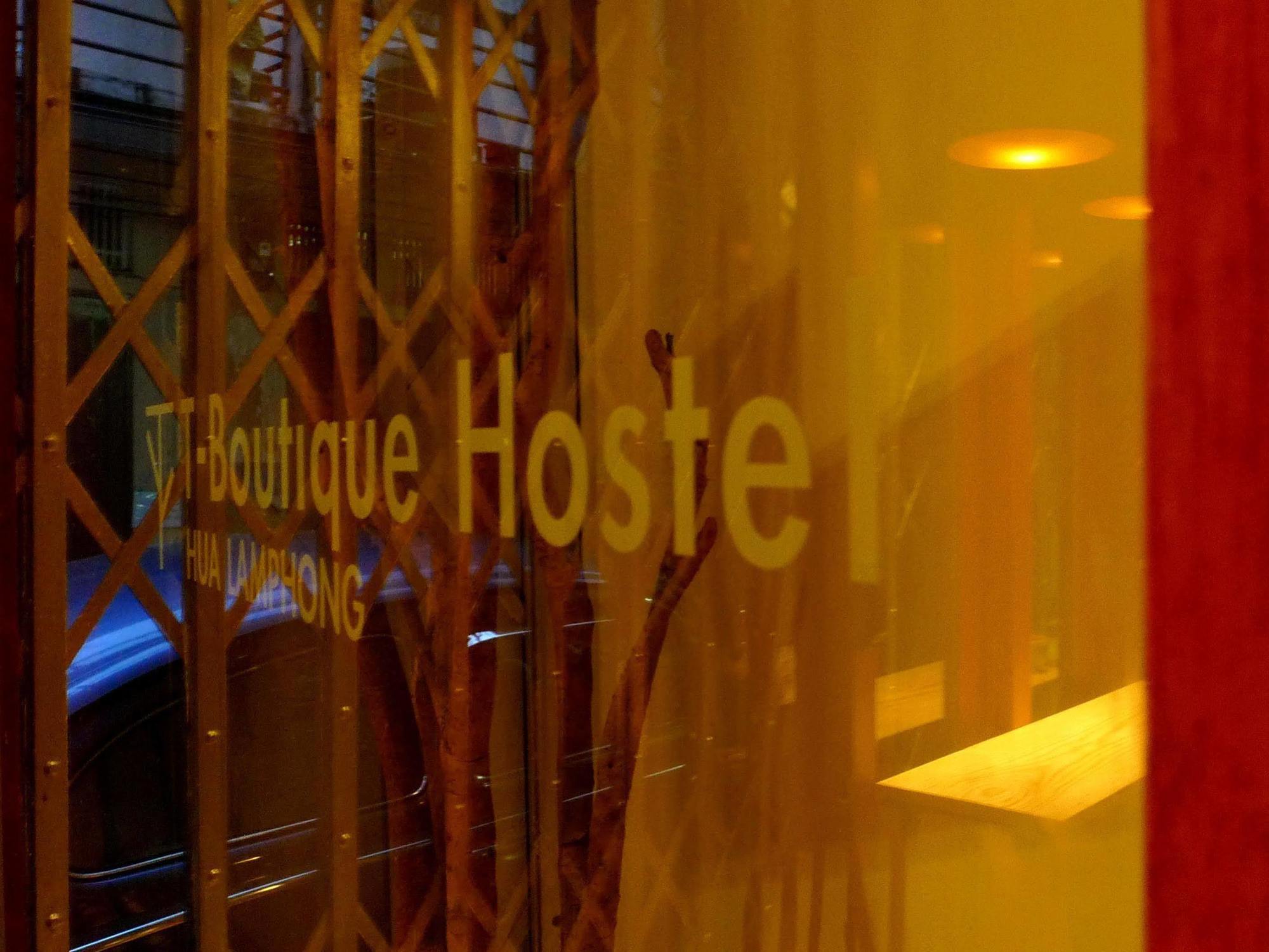 T-Boutique Hostel - Hua Lamphong Banguecoque Exterior foto